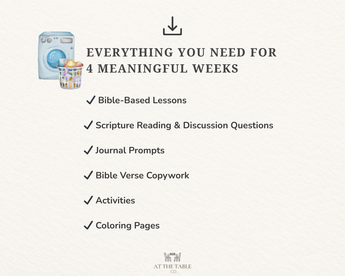 Unit Study: Serving At Home - Helping With a Heart Like Jesus - Image 5