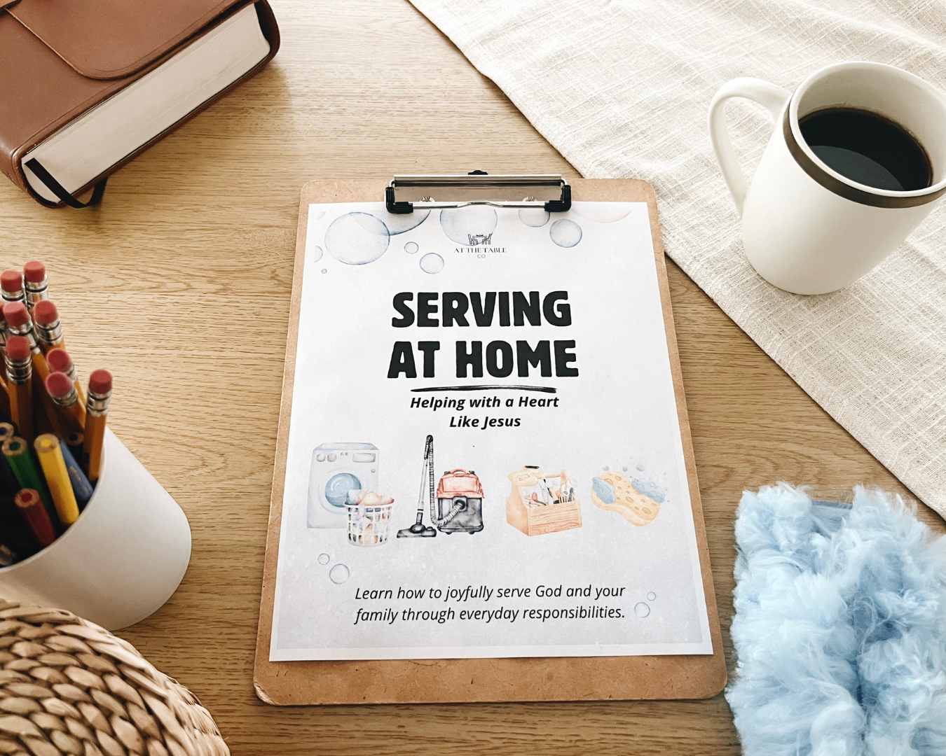 Unit Study: Serving At Home - Helping With a Heart Like Jesus - Image 7